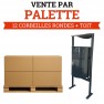 Poubelle extérieure en métal - achat en gros