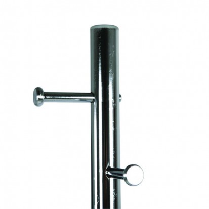 Porte manteau vertical collectivités 8 patères avec porte parapluie
