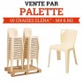 Chaise collectivités empilable - achat en gros