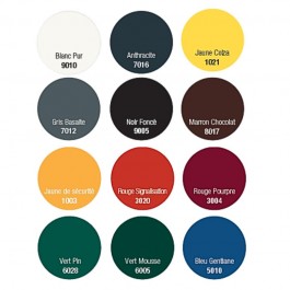 Coloris pour les structures de la mairietable serem