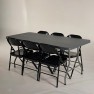 Chaise pliante metallique METACHAIR