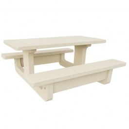 Table extérieure en béton pour collectivités