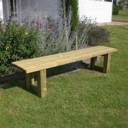 banc public en bois