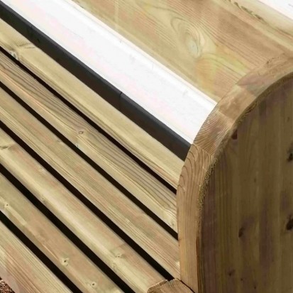 assise du banc avec dossier banc public en bois avec dossier