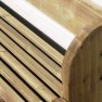 assise du banc avec dossier banc public en bois avec dossier