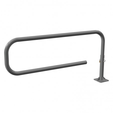 Barrière tournante en acier galvanisé de 1,8 mètres de long, marque Procity