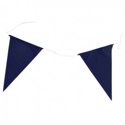 Guirlande de 20 flammes de couleur bleu pour Movember