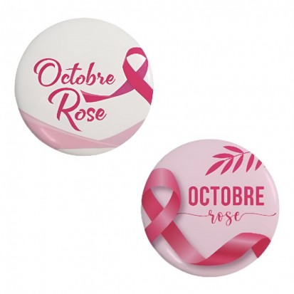 Badge pour octobre rose