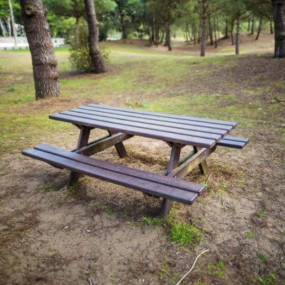 Table pique-nique en plastique recyclé