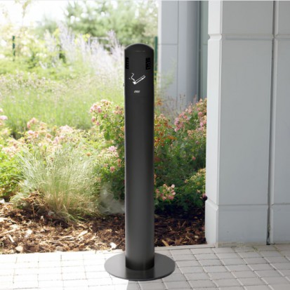 Cendrier extérieur sur pied