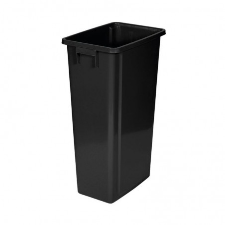 conteneur pour déchets noir