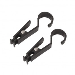 Crochet de suspension à pince pour grille d'exposition