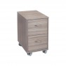 caisson de bureau sur roulettes avec 2 tiroirs