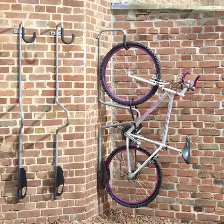 Rangé vélo mural et vertical Mottez