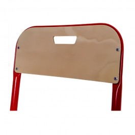 chaise de classe avec une prise de main sur le dossier