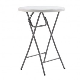 Table haute cocktail en polypro