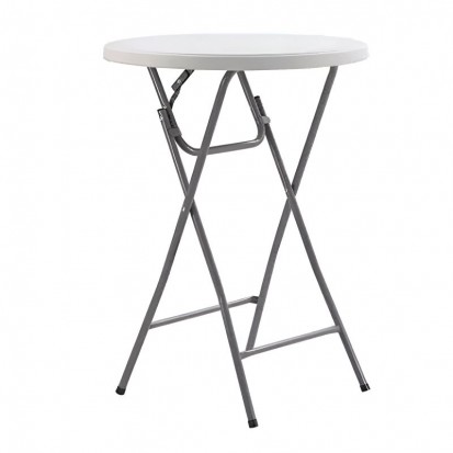 Table haute cocktail en polypro