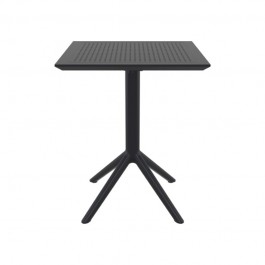 table pliante terrasse professionnelle noire