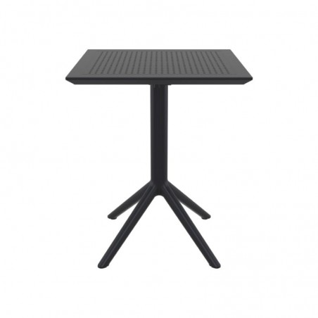 table pliante terrasse professionnelle noire