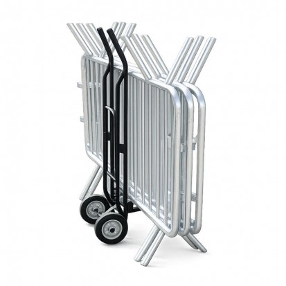 Diable de transport pour barrière de police