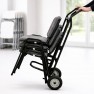 Diable de transport pour chaises empilables