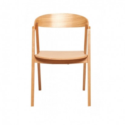 Chaise bois restaurant en hêtre finition naturel