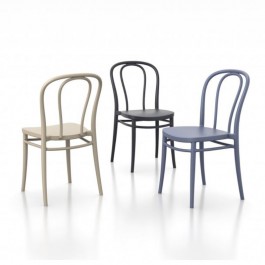 chaise polypropylène en 3 coloris