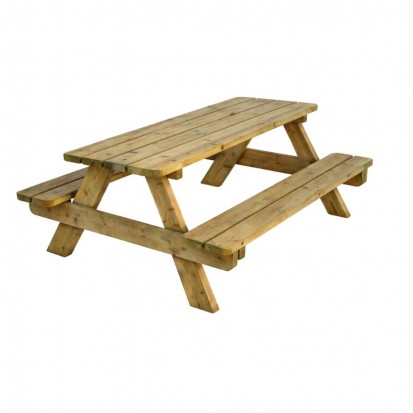 Table de pique-nique en bois pour enfant