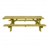 Table de picnic en bois pour espaces verts