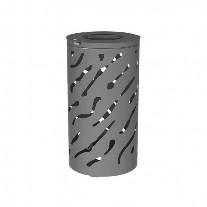 corbeille urbaine Venise sans seau gris procity