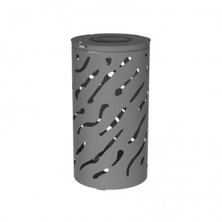 corbeille urbaine Venise sans seau gris procity