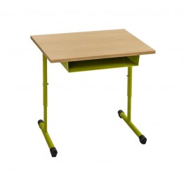 table maternelle avec casier