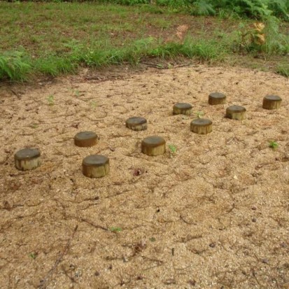 module parcours sportif extérieur pas japonais