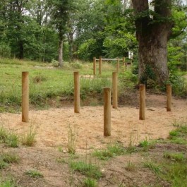 agrès sportif extérieur saute mouton