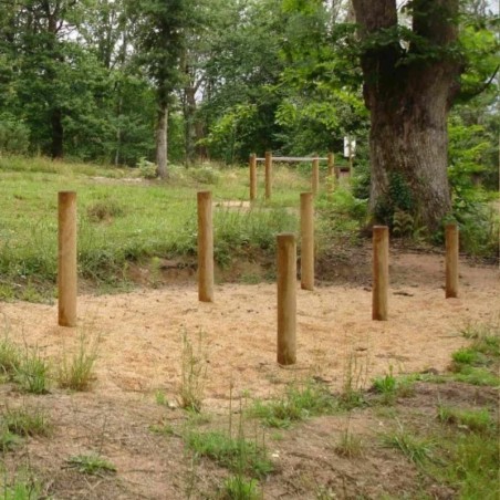 agrès sportif extérieur saute mouton