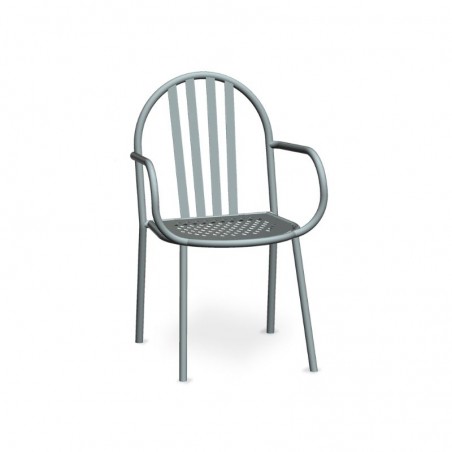 fauteuil urbain en acier