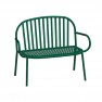 banc urbain métal 2 places