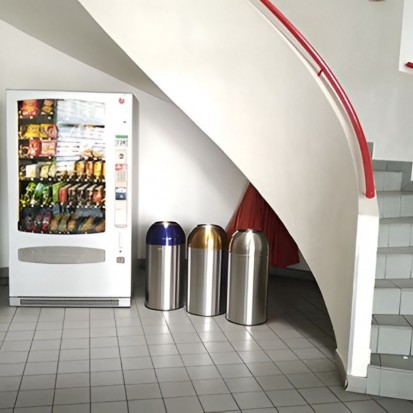 Poubelle intérieure tri sélectif 40L en inox