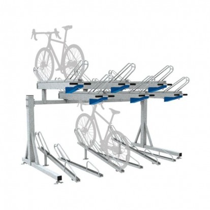 Support cycles à 2 étages