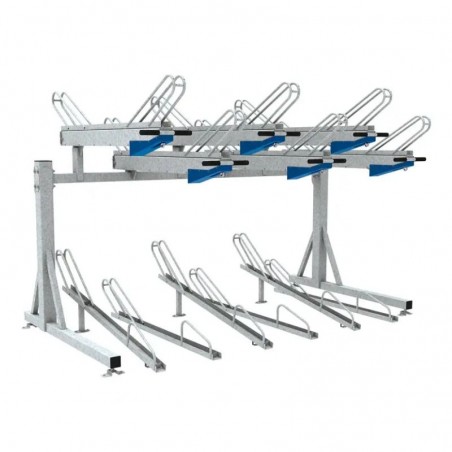 Support cycles à 2 étages