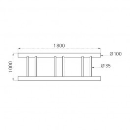 dimensions du  rack pour vélos