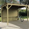Abri vélos en bois