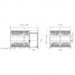 Abri vélos sécurisé 4 ou 6 mètres