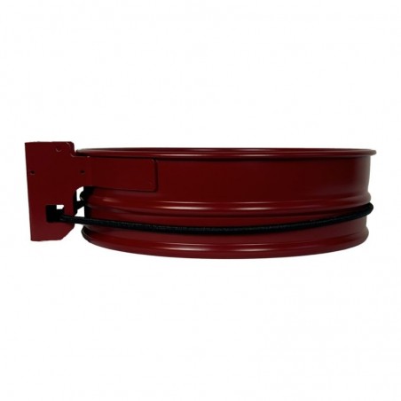 Support pour sac poubelle rouge