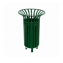 Poubelle publique Tulipe
