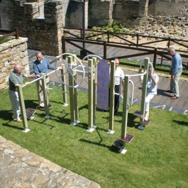 module parcours santé sportif pour sénior en extérieur