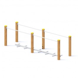 module parcours sportif senior barres parallèles