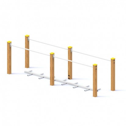module parcours sportif senior barres parallèles