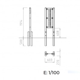 module parcours sportif motricité des doigts dimensions