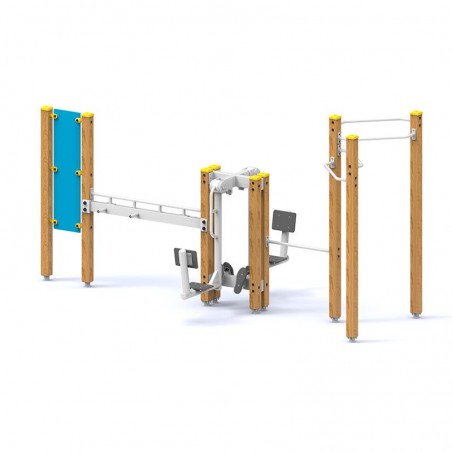 mobilier urbain fitness pour senior